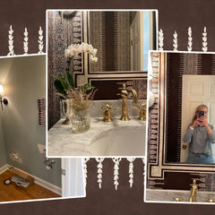 N&C at Home: Neely's Powder Room Makeover